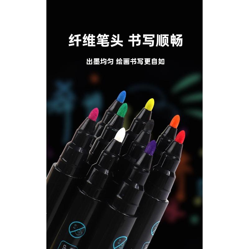 Erasable Dustless Water Soluble Liquid Chalk Pen For Led Board Blackboard Graffiti
