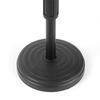 Adjustable Microphone Stand Universal Detachable Mic Holder Stand with Weighted Round Base for Desktop Live