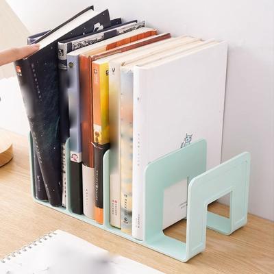 Mehrzweck-Buchstützen, Bücherregal, Bücherregal, Schreibtisch-Bücherregal für Bücher, CDs, Zeitschriftensammler, Schul- und Bürobedarf