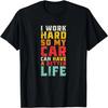 Silhouette Icon Racing Car Shirt Racing Car Girls Motorsport T-Shirt