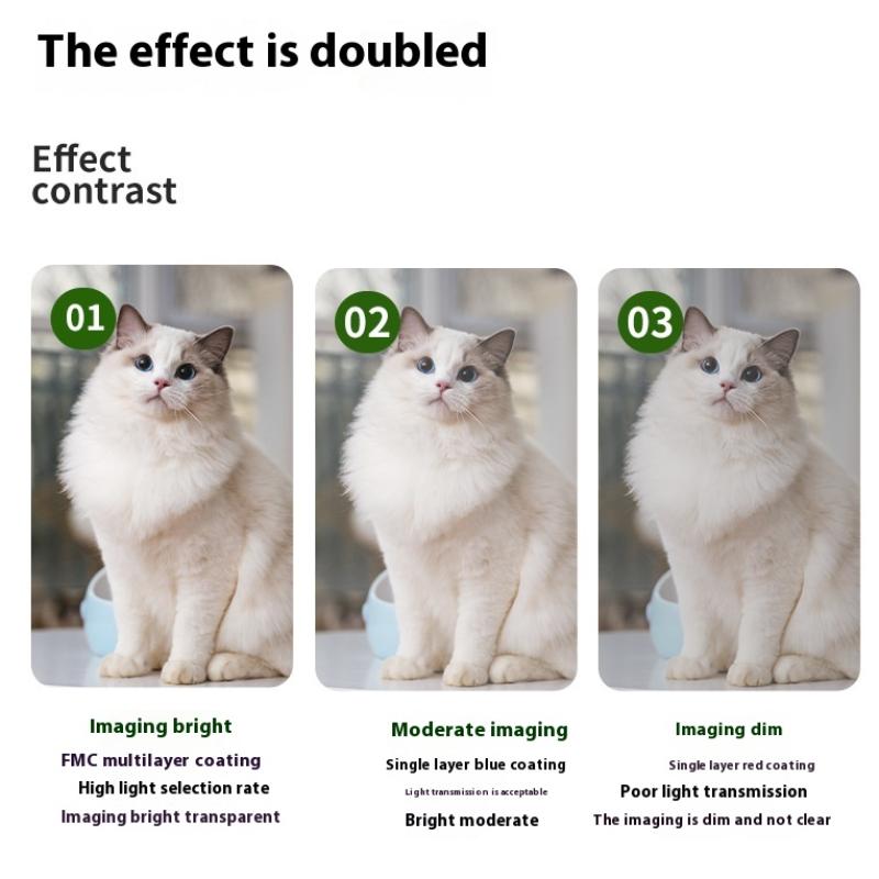 Monoculaire HD 8X25 Télescope Mini Portable Télescope pour Téléphone Mobile avec Support Extérieur Camping Chasse Observation d'Oiseaux