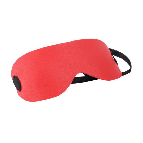 Red Blindfold Adjustable BDSM Eye Sensual Play Soft Mask for Comfortable Light-Blocking Design Couples Sex Toy