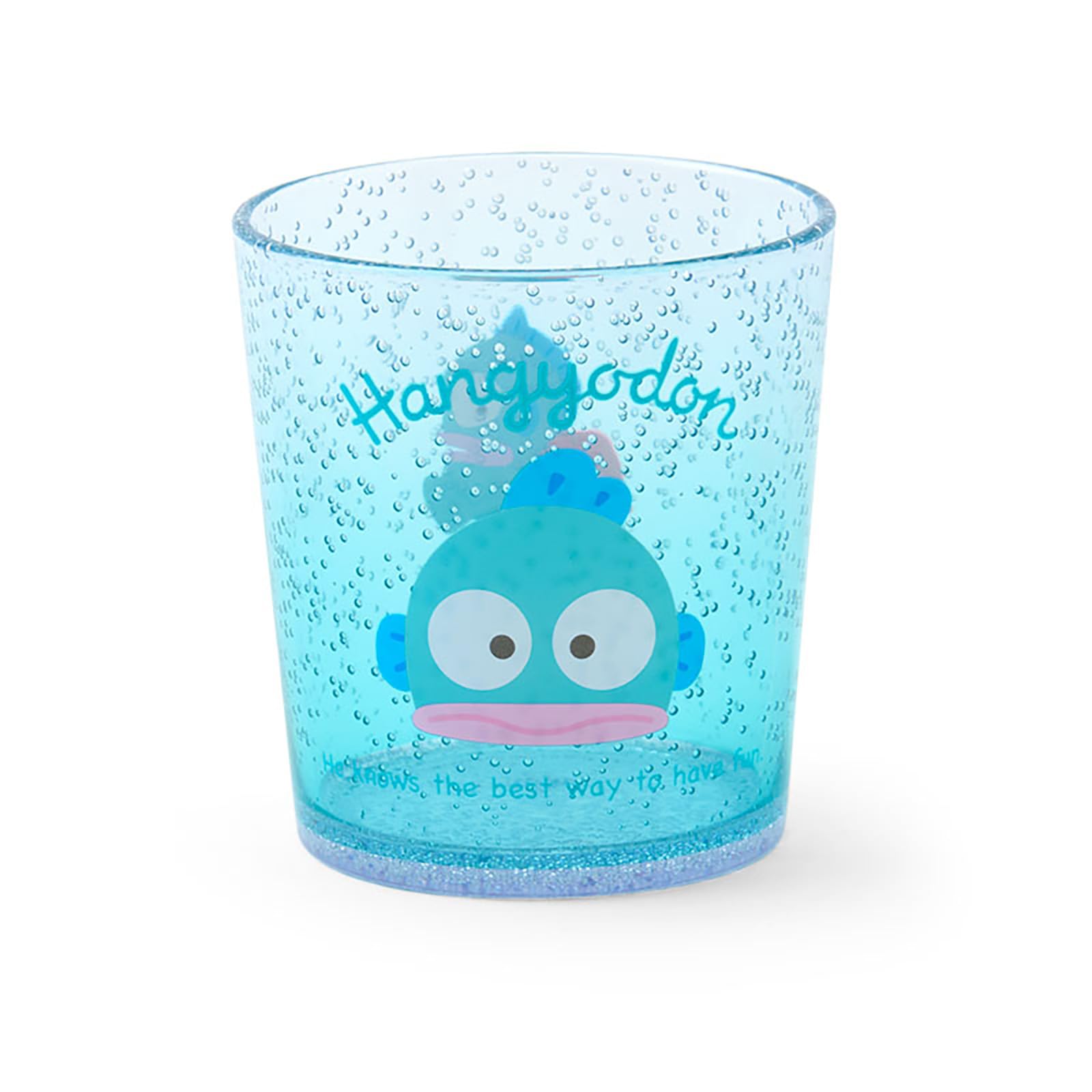 Sanrio Clear AS Item 176095 Tumbler, Hangyodon, Resin, Tableware, Cup, Capacity Approx. 300ml, Number