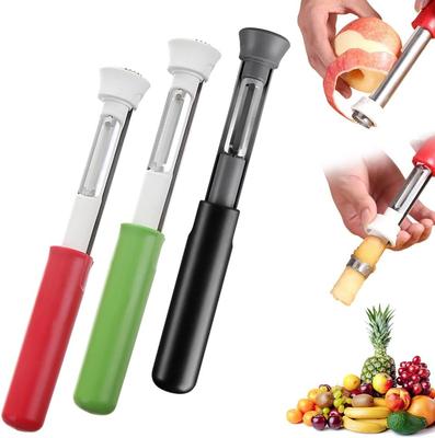 2-in-1 Corerender And Peeler, New Stainless Steel Red Bell Pepper Corerender, Multifunctional Corerender, Household Kitchen Vegetable And Fruit Tool