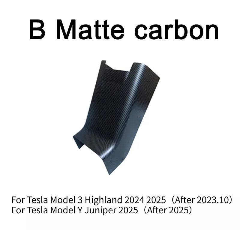 For Tesla Model Y Juniper 2025 Rear Screen Cover Protector Frame Back Air Vent Trim Protective White Car Interior Accessories