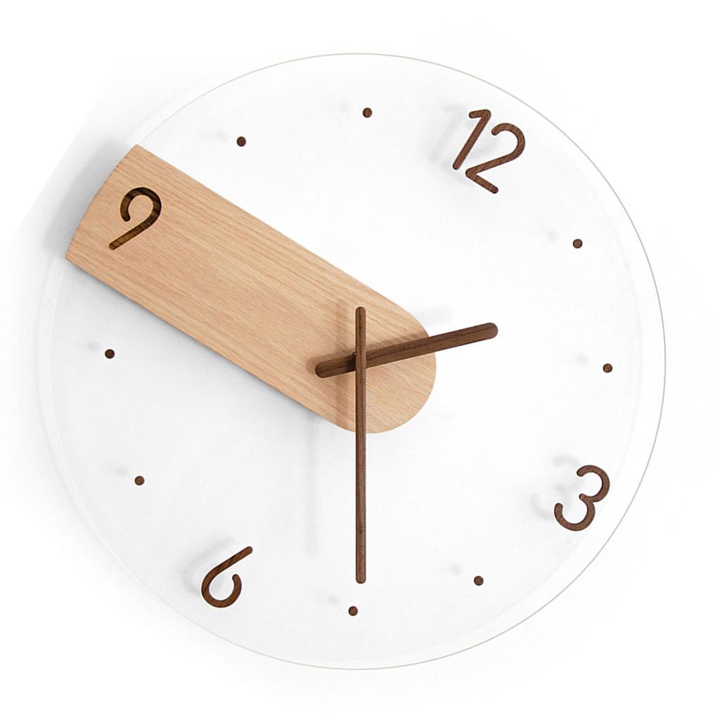 Wall Clock Innovative Minimalist Prevents Ticking Sweep Movement Modern Nordic Wall Clock for