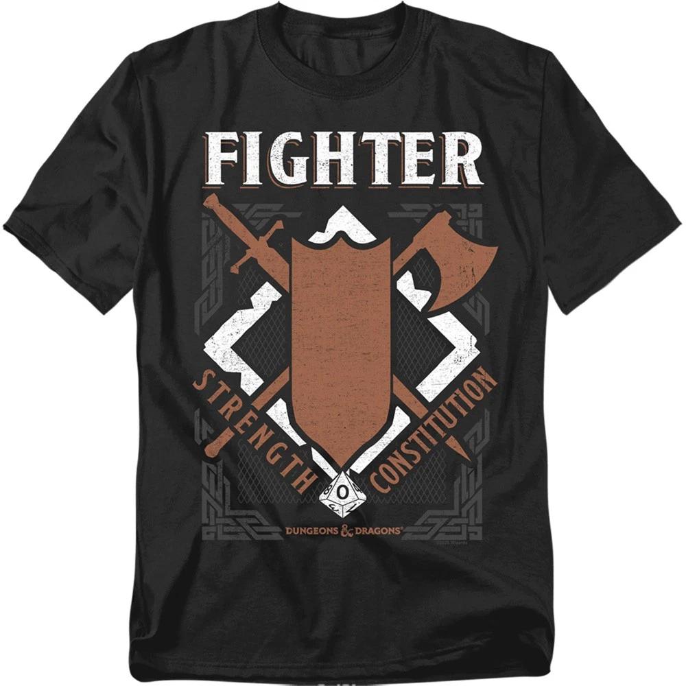 Dungeons And Dragons - Fighter - Adult T-Shirt M