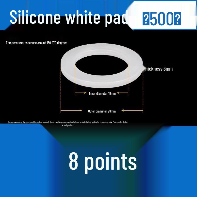 Silicone High-Temp Waterproof Gasket & Shock Absorbing Seal Pad