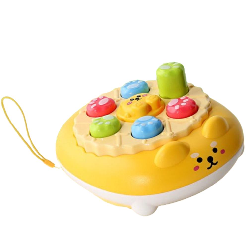 Brown bear Fast Push Game Toy Frog Handheld Console Toy Bubble Pers Toy Whack Mole Game Girls