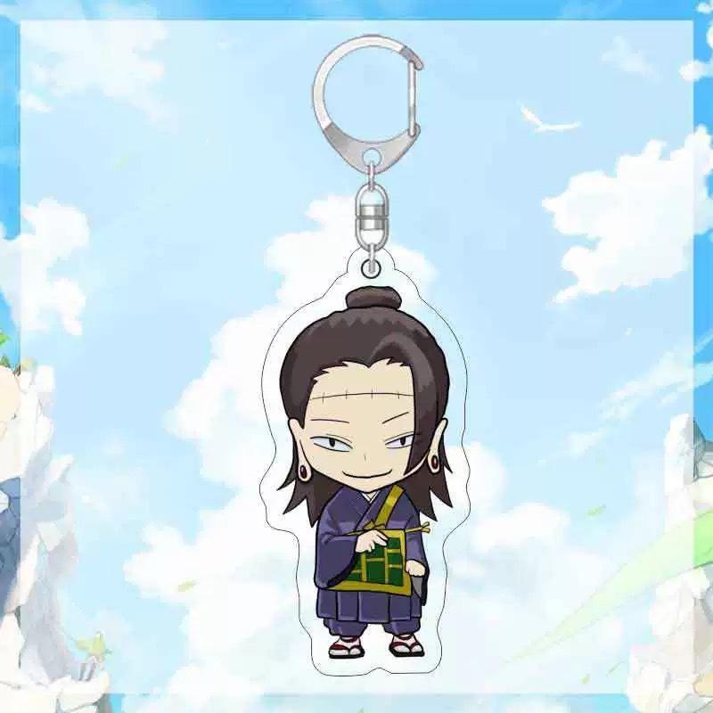 Anime Geto Suguru Ryomen Sukuna Fushiguro Toji Nanami Kento Okkotsu Yuta Inumaki Toge Acrylic Keychains Pendants Figure Toy Gift