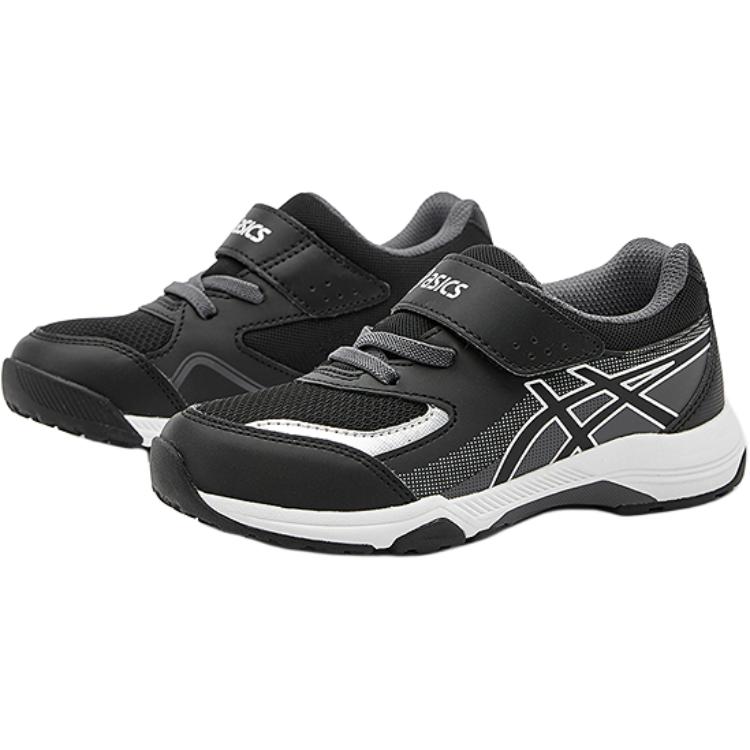 ASICS Lazerbeam Synthetic Leather, Textile Anti Kick, Abrasion Resistant, And Breathable Low top Running Shoes Kids' 1154A213