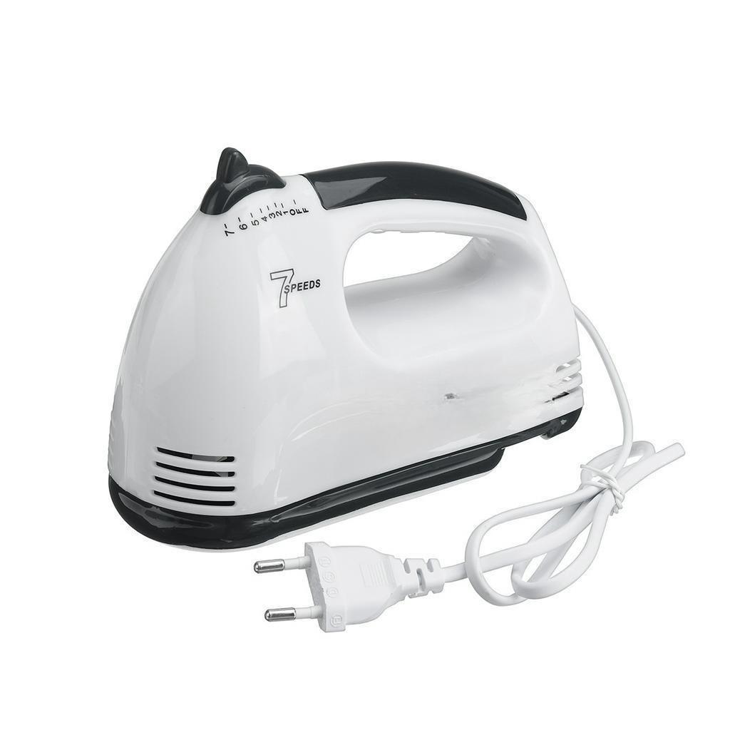 100W 7 Speed Electric Food Mixer Table Stand Cake Dough Mixer Handheld Egg Beater Blender Baking Whipping Cream Machine
