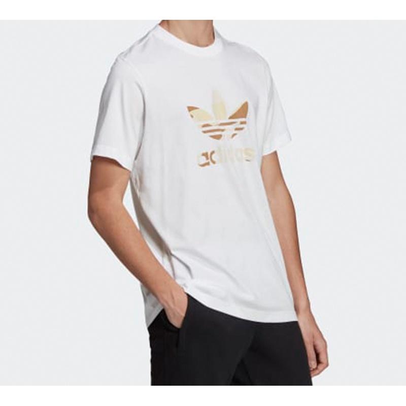 adidas Camouflage Trefoil Tee 'White' Men's ED6960