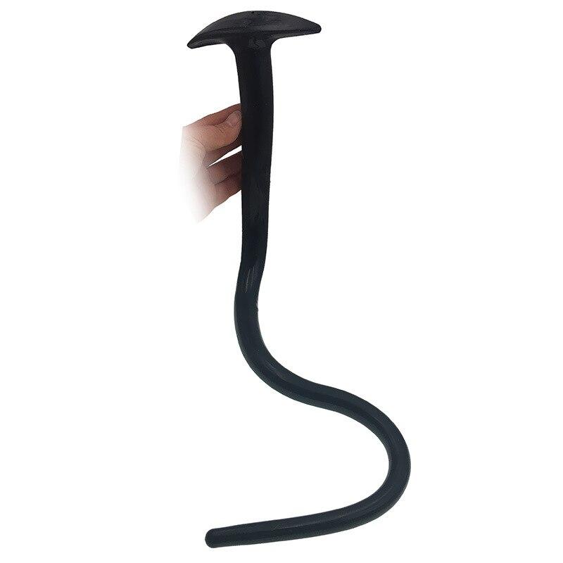Butt Plug Anal Expander Adult Sex Toy Masturbation Black Dildo Fisting   Slave Strap On Penis