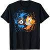 Cooles Billardkugeln für 8-Ball und 9-Ball Spieler T-Shirt(1)