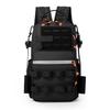 Large Capacity Multi-functional Fishing Backpack, Water Resistant Tactical Lure Rod Bag, Shoulder & Sling Outdoor Sports Pack