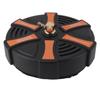 13 Inch Pressure Washer Surface Cleaner 2500PSI Working Pressure 1/4 Inch Quick Plug with 2