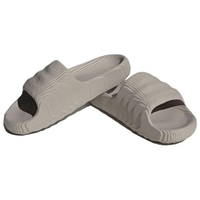 Adidas Adilette 22 Slides Light Brown Unisex Sneakers Core-Black HQ4670