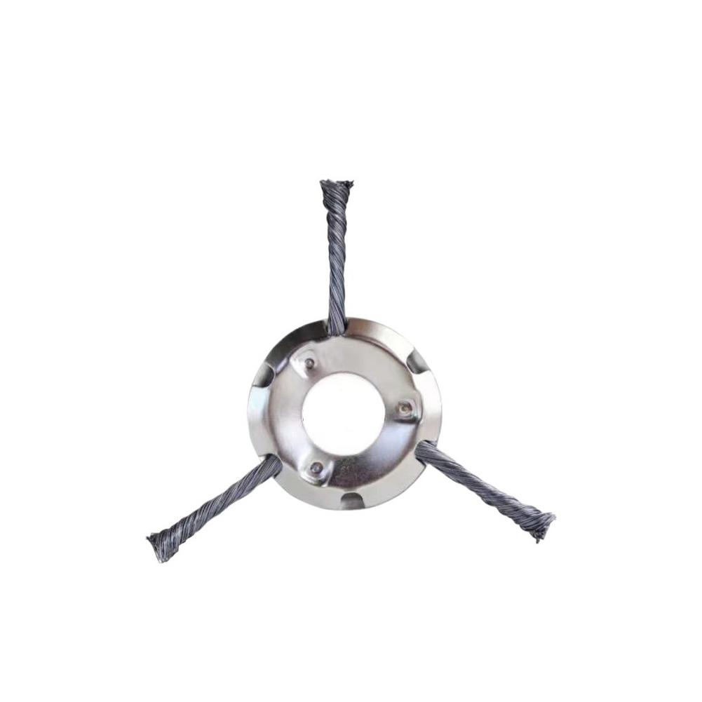 Steel Wire Trimmer Head for Gas Weed Eater 7/8/9 Inch Heavy-Duty Brush Cutter Replacement For Stihl FS55, Husqvarna 128LD