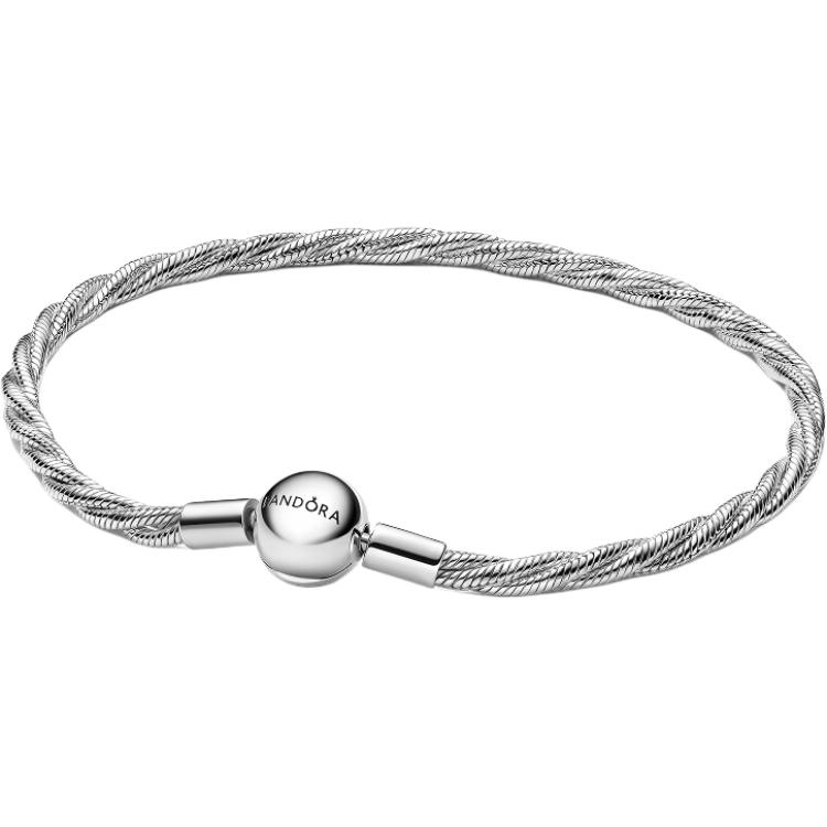 Pandora Original Design 925 Silver Bracelet Unisex bracelet 593757C00 Box,17CM