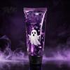 Portable Sensory Tools Halloween Toothpaste Stress Ball, Ghost Purple Starry Slow Rising Soft Tpr Decompression Fidget Toy, Squeeze for Anxiety Relief