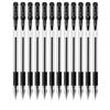 Deli 6601 Black 0.5mm Gel Pen & Refill Bundle