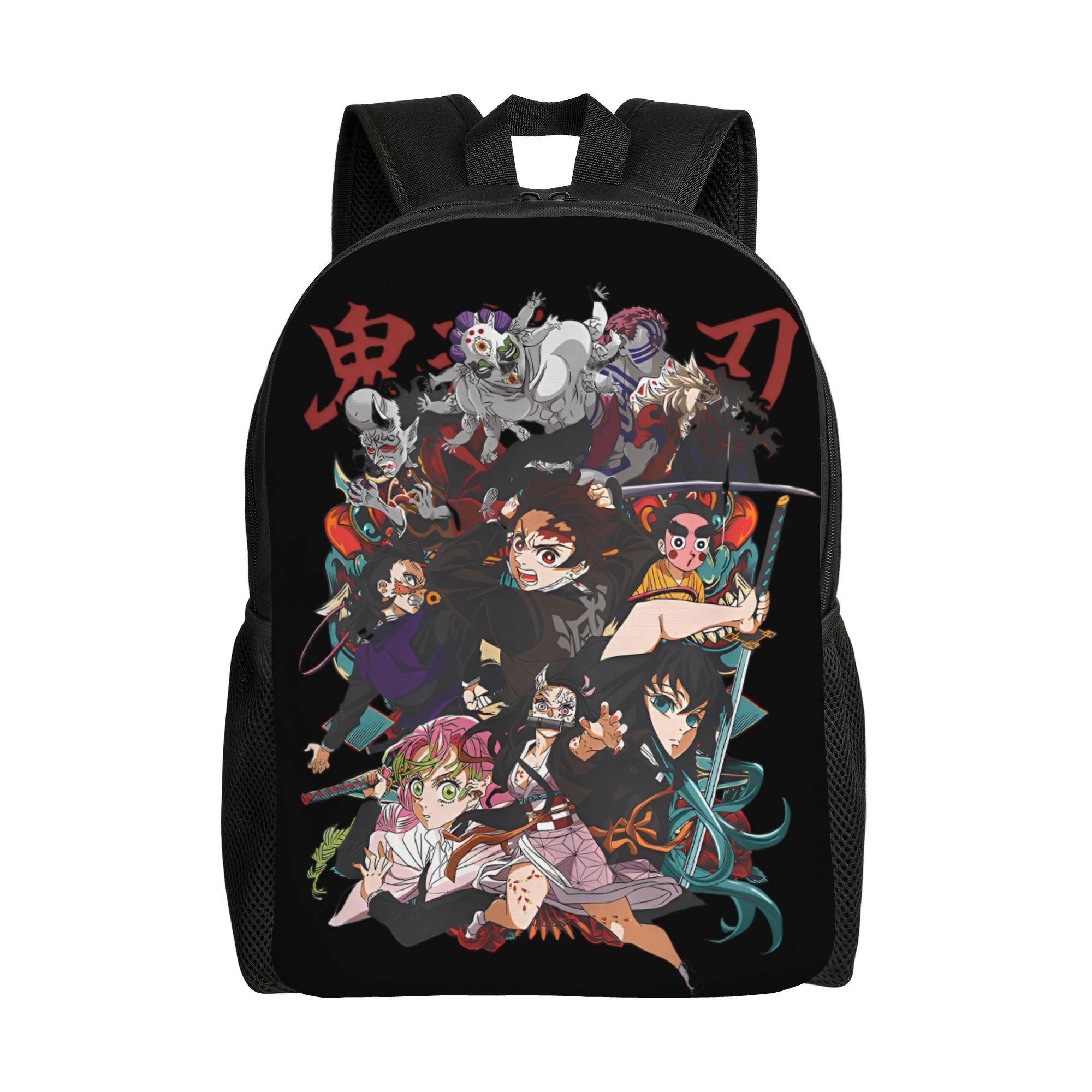 Sac à dos Yuji Itadori J-Jujutsu Kaisens Élève Pour Tous Polyester Sacs à dos quotidiens Respirants Jolis Sacs d'école Sac à dos as picture
