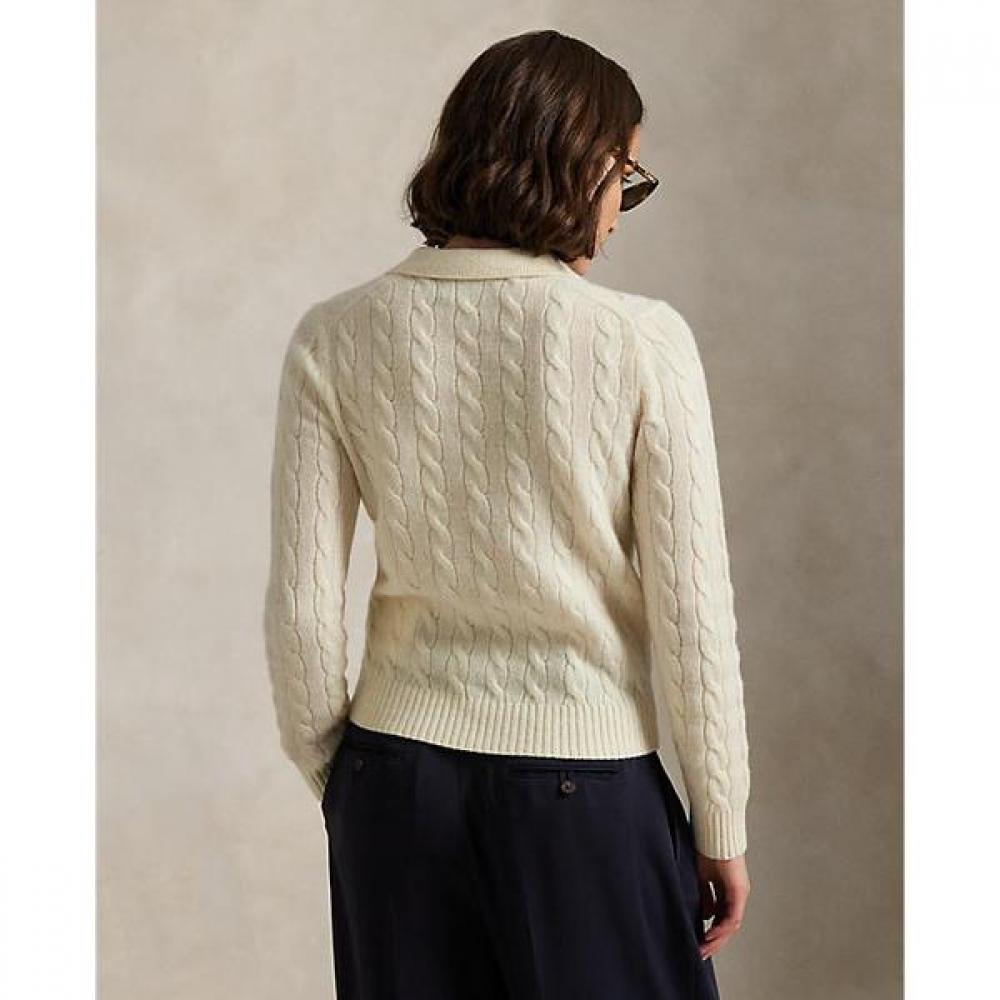 Polo Ralph Lauren Women S Cable Knit Wool caShmere Sweater wmpoSwenc021283100