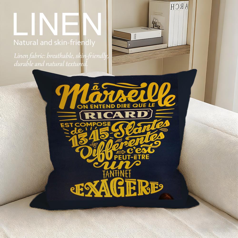

Brand RICARD Cushion Cover Pillowcase Set Pcs x x Breathable Washable Sofa Cushion Cover 30X30cm
