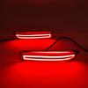 Car LED Rear Bumper Reflector Lights For Toyota RAV4 2006-2012 For PREVIA Alphard 2010-2012 Brake turn signal lamp