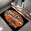 Motorcycle Logo Printed Carpet suitable as a non-slip mat for the living room or bedroom sofa