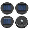 Couvercle de Lampe Solaire Étanche Motif Creux Abat-jour Solaire Pour Lampes Suspendues d'Extérieur