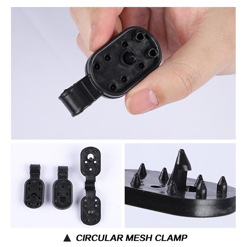 50/100PCS Shade Cloth Clips Shade Fabric Clamps Grommets For Net Mesh Cover Sunblock Fabric In Garden Backyard Greenhouse Fixer