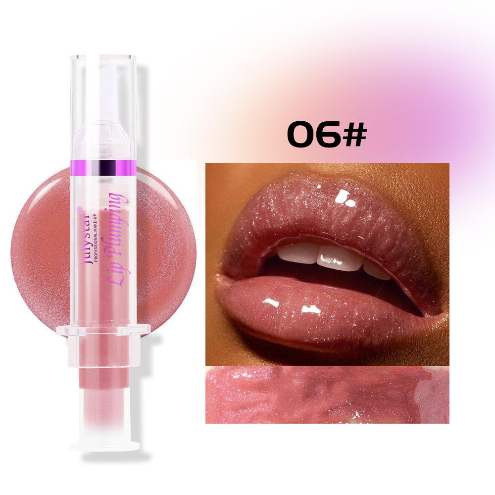 Pearlescent Long-lasting Moisturizing Lip Plumping Lip Nectar Moisturizing And Brightening Non-stick Cup Hydrating Doe Lip Glaze
