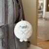 Cute Cartoon Seal Plush Pendant Decorative Plush Keychain Doll Backpack Charms Birthday Gift Keychain Accessories