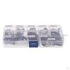 65Pcs Fishing Rod Guides Replacement Repair Kit Size