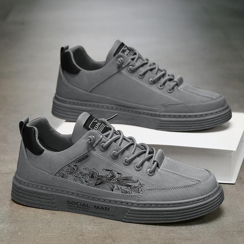 New autumn ice silk canvas board shoes casual cloth shoes autumn and winter