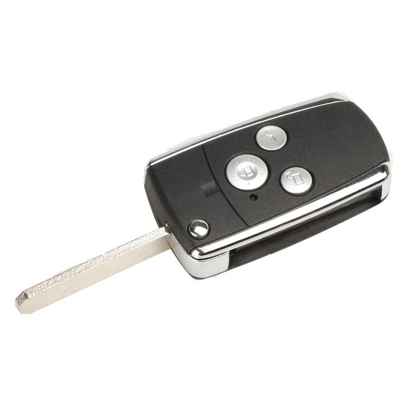 2/3 butoane de înlocuire modificată rabatabilă pliabilă pentru telecomandă husă pentru chei de mașină FOB pentru Honda Accord Crv Civic Odyssey Pilot