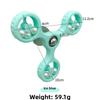 New Rotating Bird Interactive Toys ABS Cockatiel Conure Spinner Wheel Budgie Parrot Parakeet Toy Cage Accessories