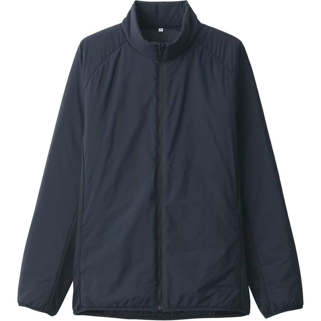 Japan MUJI Padded Active Jacket - Black, XS Men's, Genuine