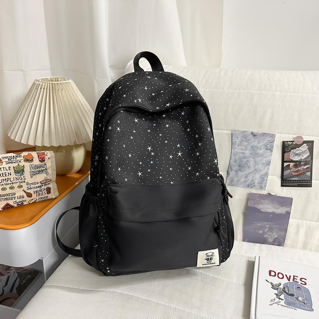 Schoolbag1011 New Simple and Versatile Women's Bag Large-capacity Student Computer Schoolbag Fresh and Cute Outdoor Travel Backpack