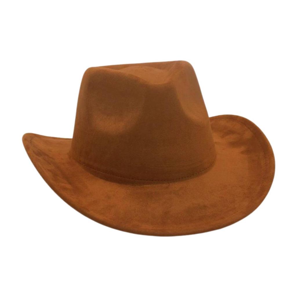 French Style Cowboy Hat With Feather Embellishments For Sun Protection And Travel