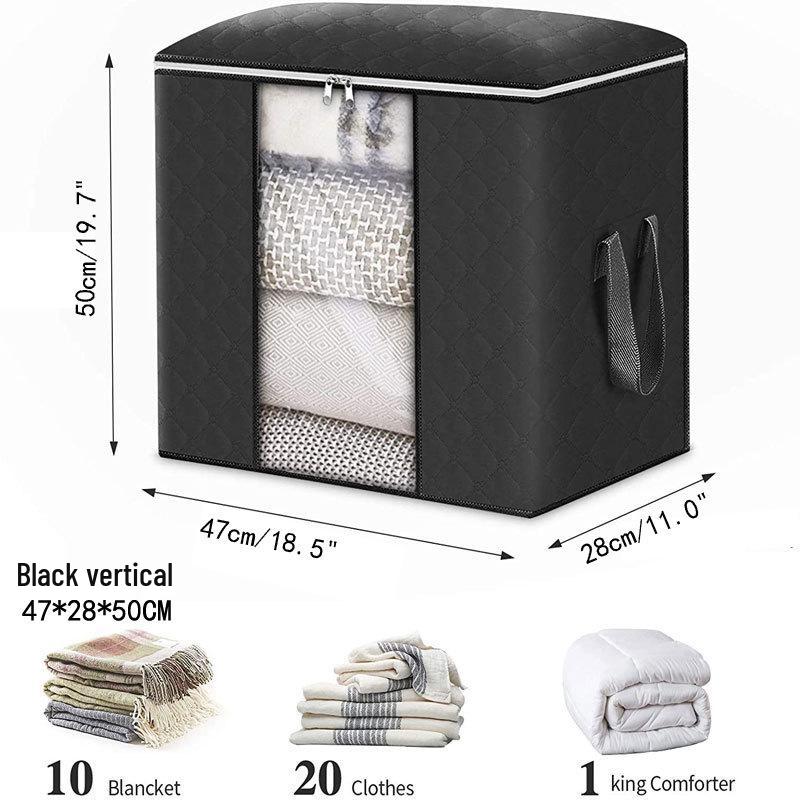 Premium Dustproof Moistureproof Non-Woven Storage Bag for Clothes and Quilts - Thickened Moving Solution