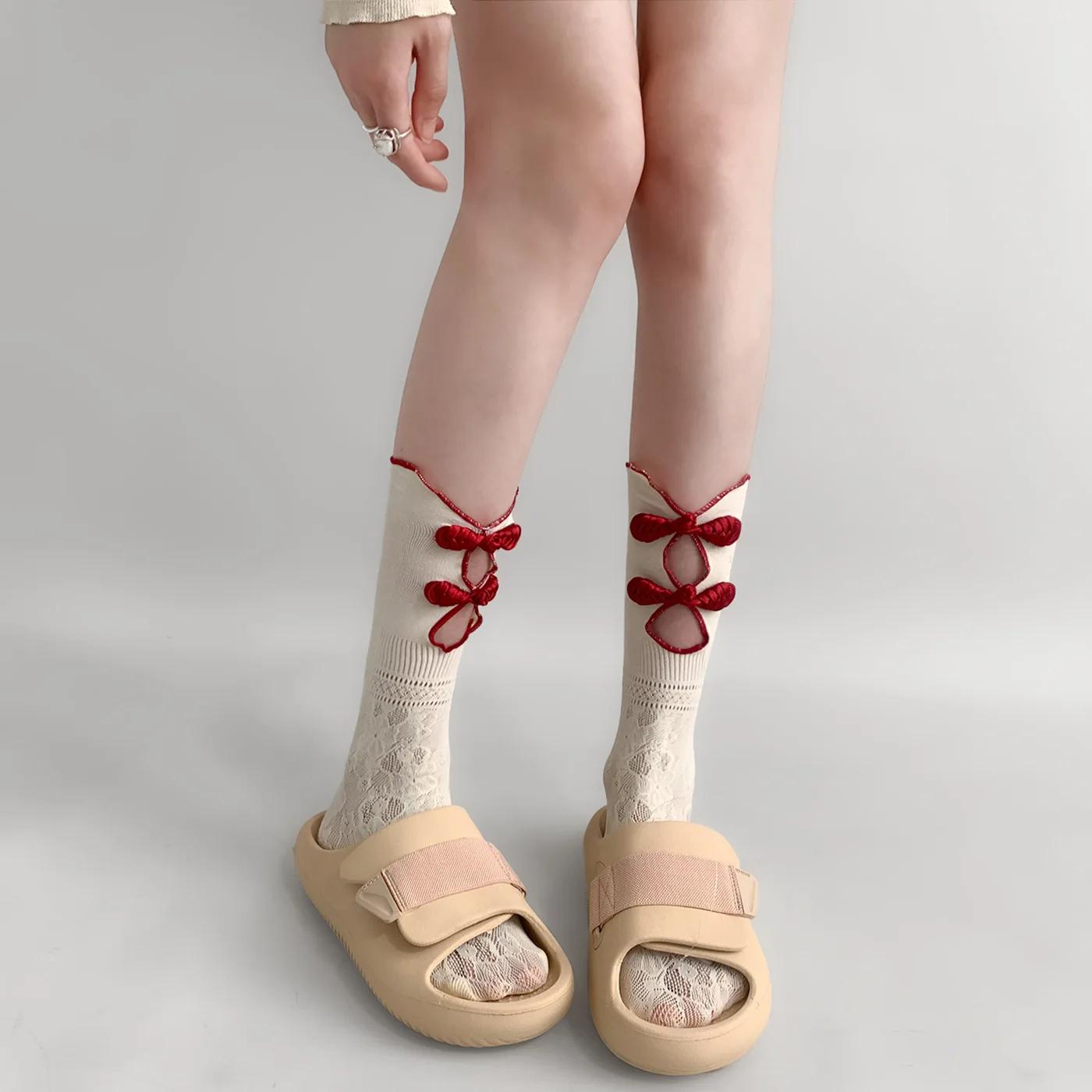 Lace Stockings Black Silk Sexy Cheongsam Socks Women s Net Socks Summer Thin White High Stockings One Size