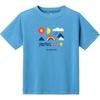 MONTBELL T-shirt Kids Clothing Patterned Crew Neck Short Sleeve Kids