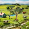 TEHAUX Diorama Trees Miniature Trees for Railway Models, Landscapes, Architectural Models, Plastic Models, TPR Material, Artificial Trees, Landscape