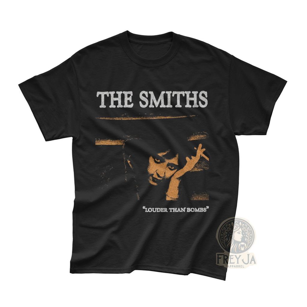 The Smiths Exklusives T-Shirt - Unisex Indie Musikband Tee - Louder Than Bombs Album Merch - The Smiths Geschenk - Morrissey Shirt