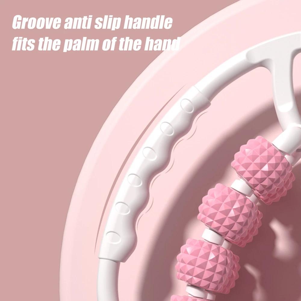 1Pcs 360 Degree 20 Wheels Muscle Roller Massager For Leg Neck Hand Arm Muscle Relax Massager