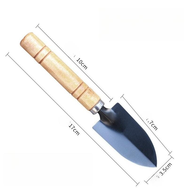 Garden Tools Small Shovel Gardening Shovel Mini Small Shovel Wooden Handle Flower Shovel Shovel Narrow Shovel