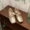 Fashion Fashion Butterfly-Knot Women Mary Janes Flats Shoes Casual Soft Female Slip On Footwear Shallow Ladies Flats With Shoes